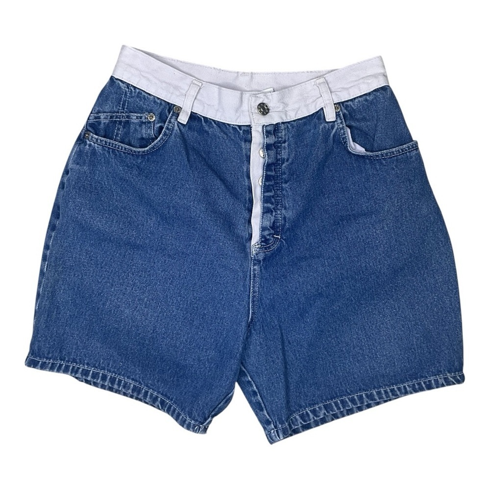 Vintage Islanders Denim Shorts High Rise Blue Jean Shorts Size 13/14